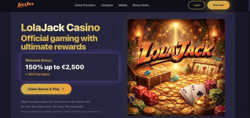 Explore lolajack casino login